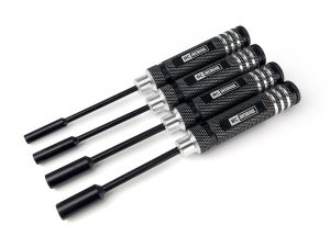 RC Overhaul Nut Driver Set 4/5.5/7/8mm Black