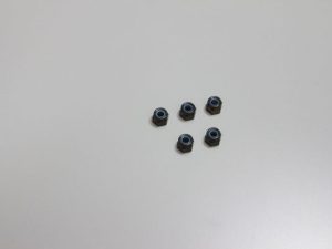 KYOSHO Nylon Lock Nuts M3x4.3mm (5) Kyosho