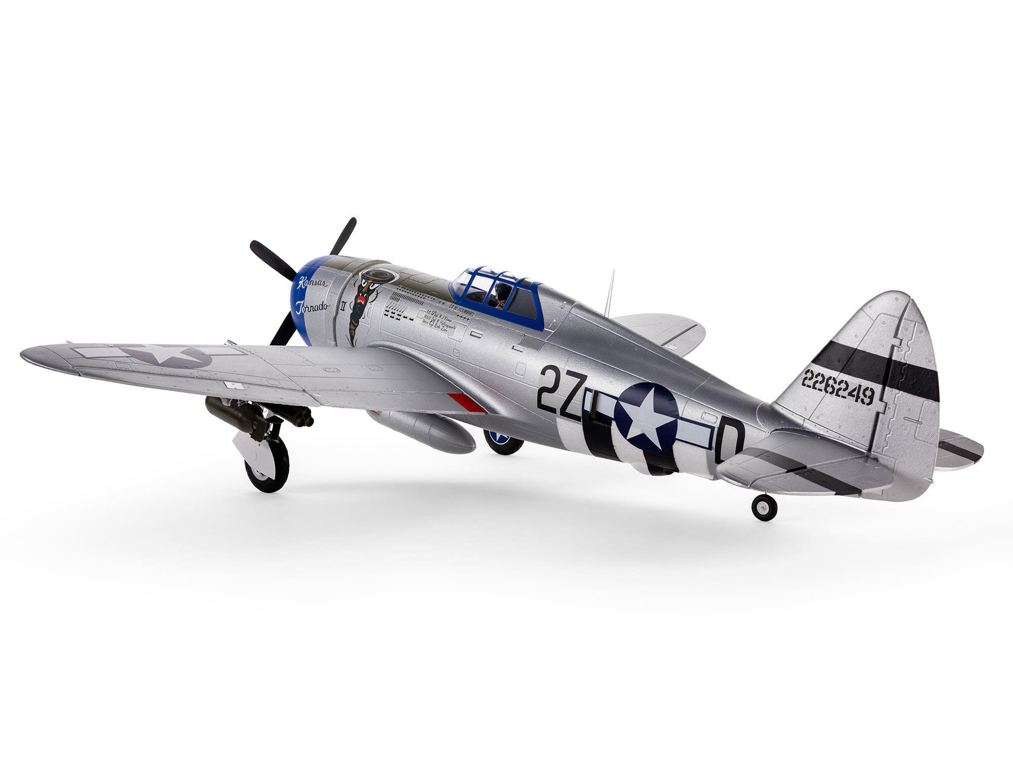 E-flite P-47 Razorback 1.2m BNF Basic with AS3X & SAFE Select - Image 2