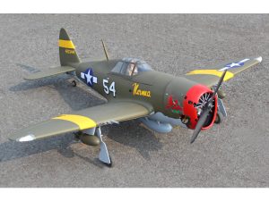 Seagull P-47D, Little Bunny MkII (8-10cc) 1.39m / 55in with Electric Retracts