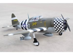 Seagull P-47G Thunderbolt Snafu (15-20cc) 1.60m / 63in with Electric Retracts