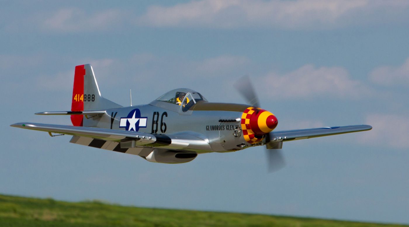 Hangar 9 P-51D Mustang 60cc ARF - Image 2