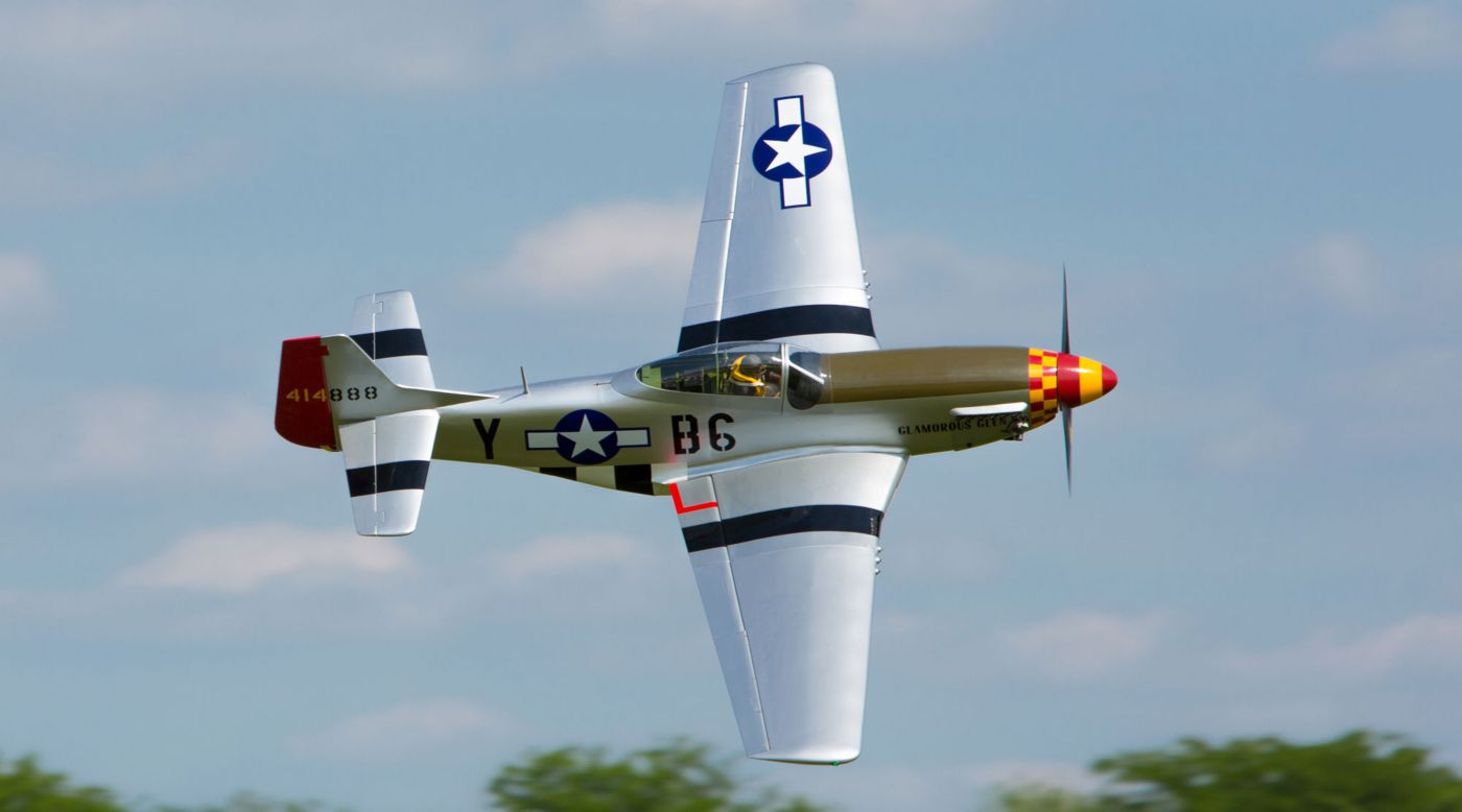 Hangar 9 P-51D Mustang 60cc ARF - Image 3