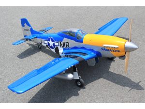 Seagull P-51D Mustang, Obsession (35cc / 6s-12s) 1.80m / 71in with Electric Retracts