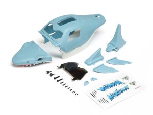 Losi Painted Complete Body Set, Megalodon: Mini LMT