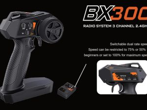PD Racing Radio System 3 Channel 2.4GHz RX/TX
