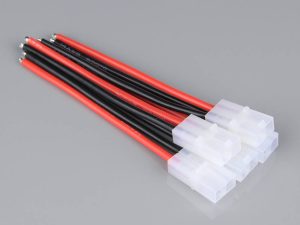 Radient Pigtail Connector, Tamiya Female, 14AWG, 100mm (Battery End) (5 pcs)