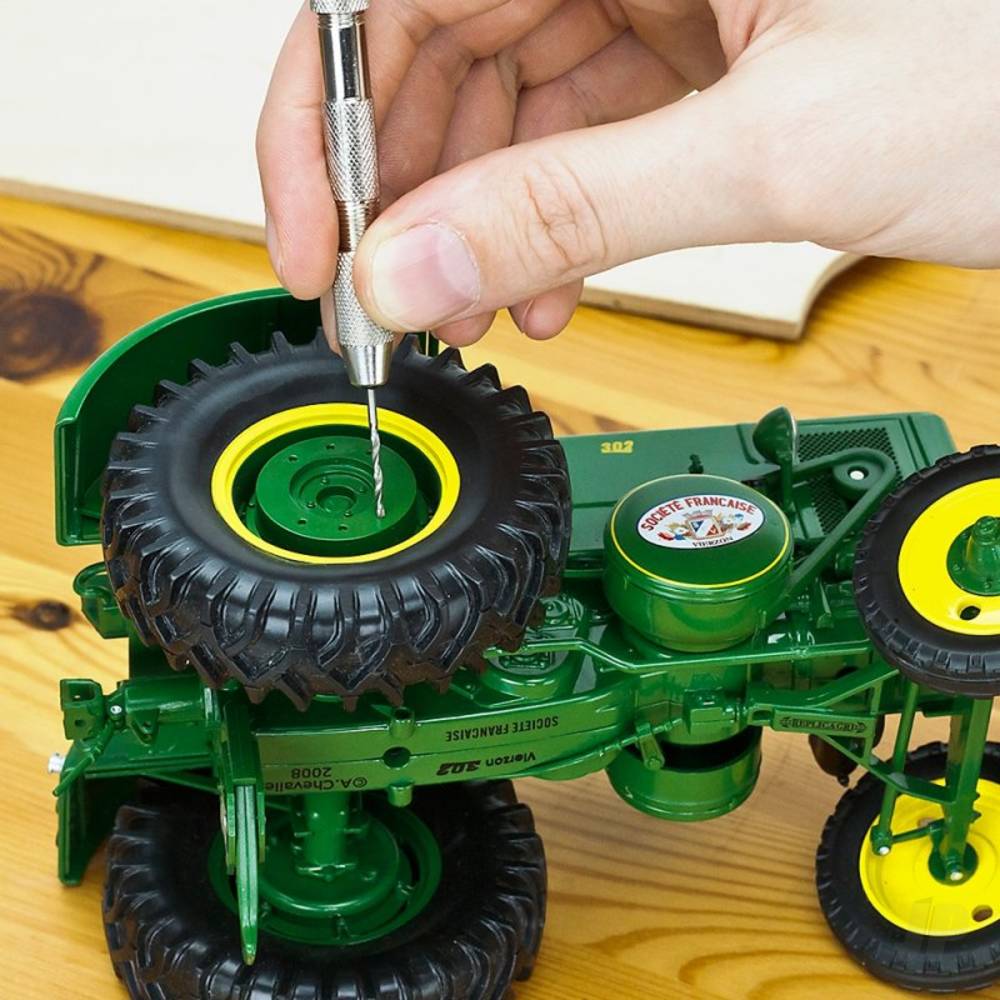 Modelcraft Pin Vice - Double Ended, Swivel Top +5 Drills - Image 2