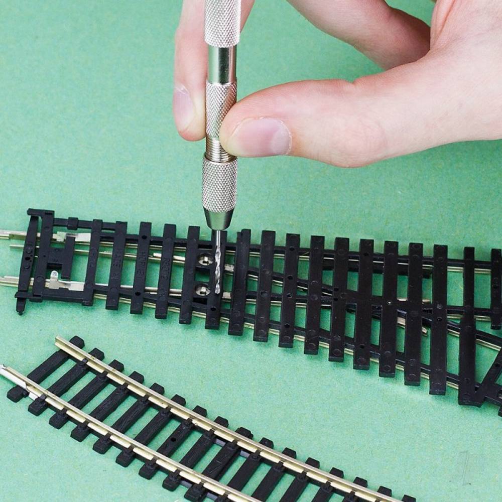 Modelcraft Pin Vice - Double Ended, Swivel Top +5 Drills - Image 3