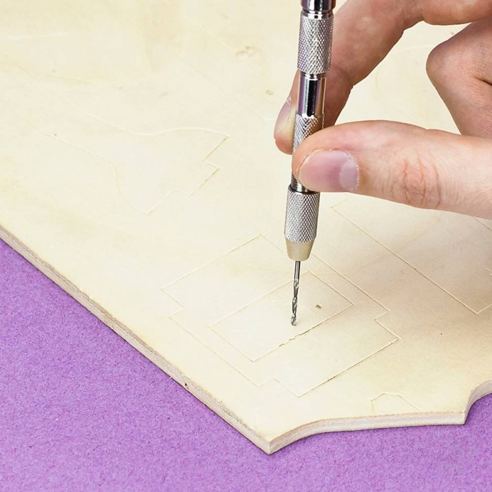 Modelcraft Pin Vice - Double Ended, Swivel Top +5 Drills - Image 4