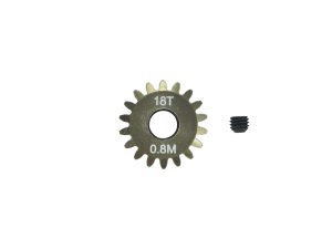 Arrowmax Pinion Gear 0.8mm (mod) - 18T (7075 Hard)