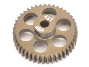 Core RC Pinion Gear 48DP 43T (7075 Hard)