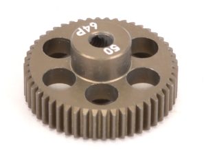 Core RC Pinion Gear 64DP 50T (7075 Hard)