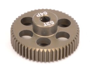 Core RC Pinion Gear 64DP 53T (7075 Hard)