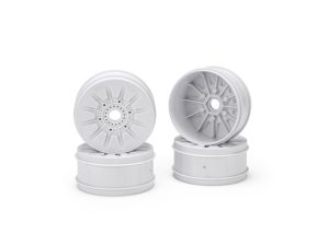 JConcepts Pioneer 1:8th Buggy Wheel 83mm - White - 4pc