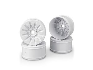 JConcepts Pioneer - 1/8th Truck Wheel 4.0' - White - 4pc