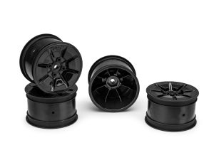 JConcepts Pioneer - 2.2' 2wd/4wd Rear Wheel (black) - 4pc