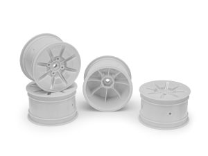 JConcepts Pioneer - 2.2' 2wd/4wd Rear Wheel (white) - 4pc
