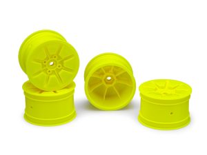 JConcepts Pioneer - 2.2' 2wd/4wd Rear Wheel (yellow) - 4pc
