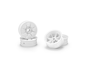 JConcepts Pioneer - RC10 2.2' Front Wheel White - 4pcs