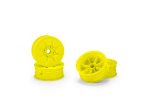 JConcepts Pioneer - RC10 2.2' Front Wheel Yellow - 4pc