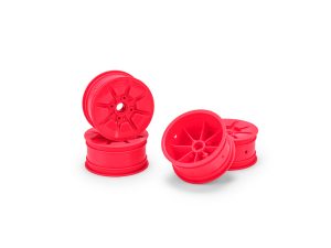 JConcepts Pioneer - RC10T 2.2 Narrow Front Wheel Pink 4pc