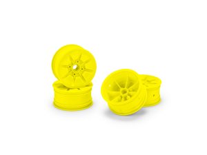 JConcepts Pioneer - RC10T 2.2 Narrow Front Wheel Yellow 4pc