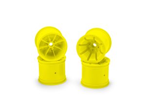 JConcepts Pioneer - RC10T 2.2 Wide Front Wheel Yellow 4pc
