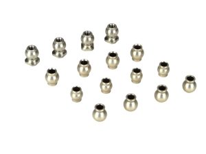 Losi Pivot Ball Set, Hard Anodized (16): TEN