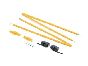 E-flite Plastic Parts Set with screws: UMX J-3 BL
