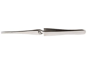 Excel Pointed Self Closing Stainless Steel Tweezers, 4.5in (Carded)