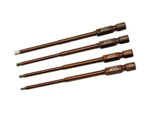 ARROWMAX POWER TOOL TIP SET 4 PIECES WITH PLASTIC CASE