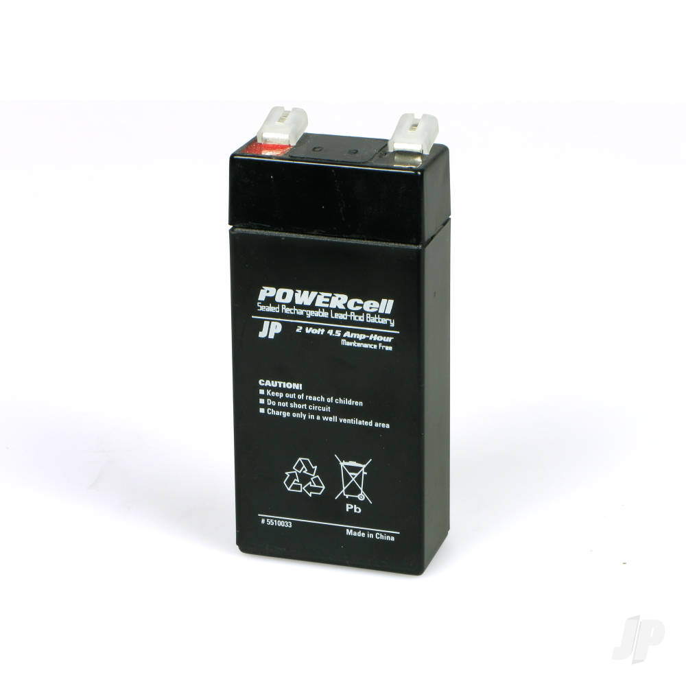 JP Powercell Gel Battery, 2V 4.5Ah - Image 2