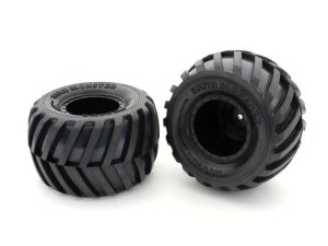 KYOSHO Pre-Glued High Grip Soft Tires (2) EP MadVan