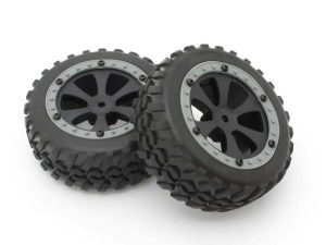 KYOSHO Pre-Glued Tires Kyosho EZ Series SandMaster 1:10 EP (2)