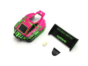 KYOSHO Pre-painted Mini-Z Buggy Inferno MP9 TKI3 Body Set - Pink-Green