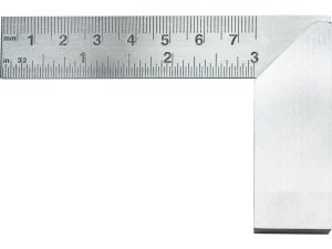 Excel Precision Carbon Steel Machine Square, 3in (7.62cm)