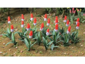 JTT Primula Vialli, HO-Scale, (32 per pack)