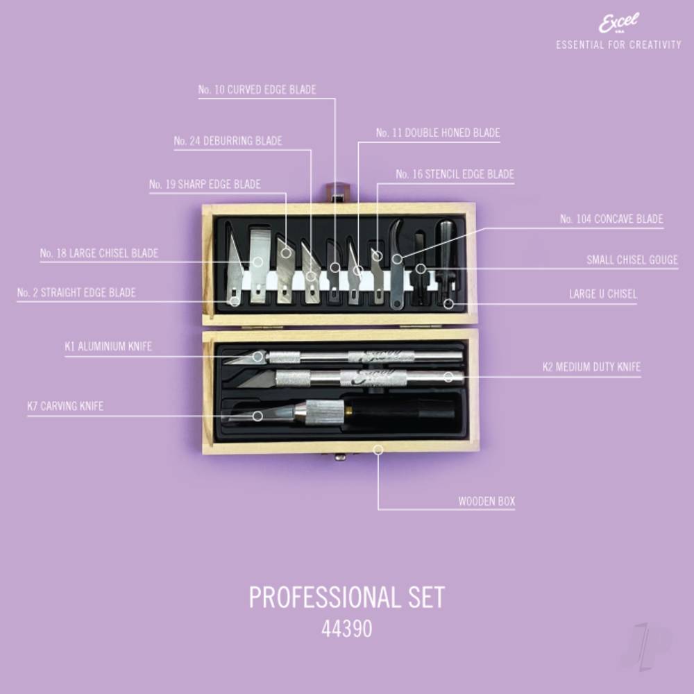Excel Professional Set, Wooden Box (Boxed) - Image 2