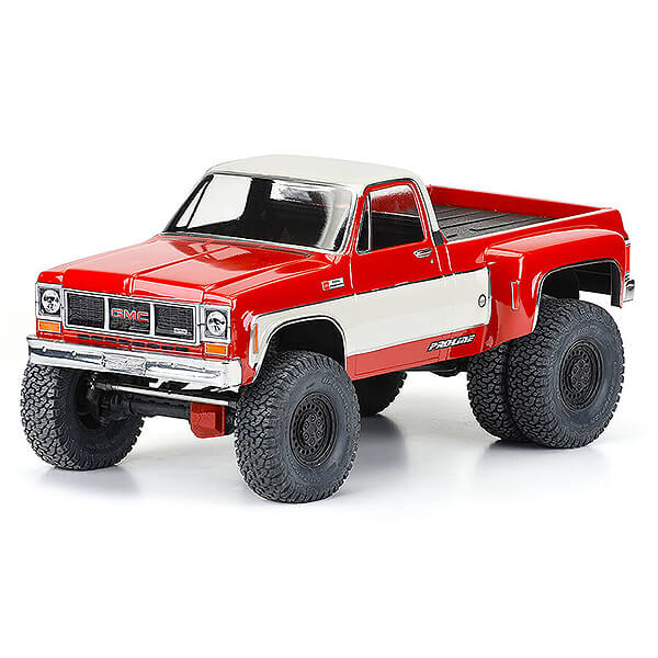 Pro-Line PROLINE 1973 GMC SIERRA 3500 CLEAR BODY 313 CRAWLER DUALLY