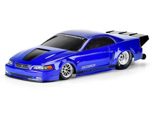 Pro-Line PROLINE 1999 FORD MUSTANG CLEAR DRAG BODY FOR 22S/DR10