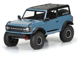 Pro-Line PROLINE 2021 FORD BRONCO CLEAR BODY SET + ACC (290MM)
