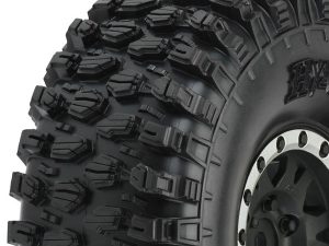 Pro-Line PROLINE HYRAX 1.9" G8 TYRES ON IMPULSE BLK/SILV B/LOCK WHEELS