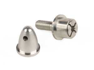 Radient Propeller Adapter & Dome Nut (for 3mm motor shaft)