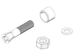 Multiplex Propeller Adaptor 5mm (Extra 300) 224311