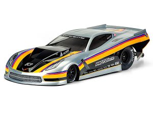 Pro-Line PROTOFORM CHEVROLET CORVETTE C7 PRO-MOD DRAG BODY FOR SLASH