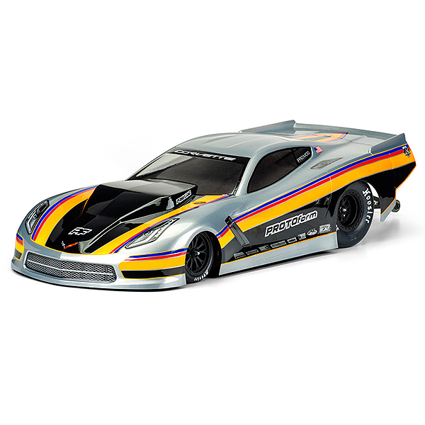Pro-Line PROTOFORM CHEVROLET CORVETTE C7 PRO-MOD DRAG BODY FOR SLASH