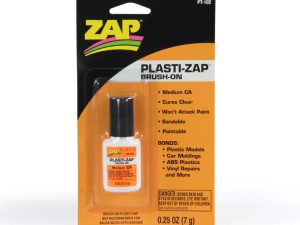 Zap PT102 Plasti-Zap Brush-On CA 1/4oz (1)
