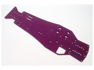 Schumacher Purple Alloy Chassis; CNC - Menace