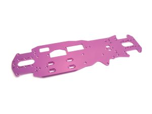 Schumacher Purple Alloy Chassis; CNC - R12